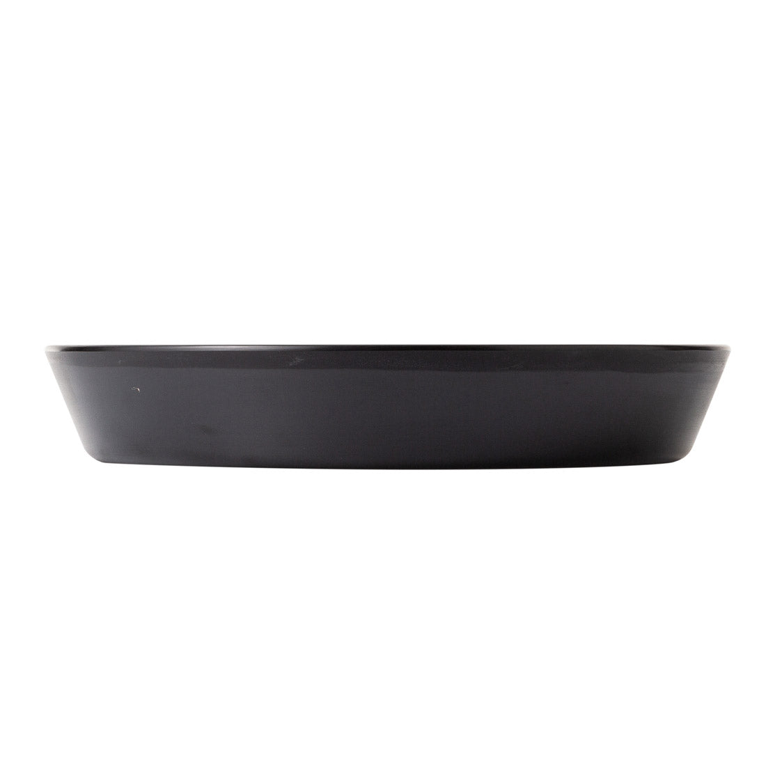 COU COU® melamine Flat Round Bowl 29cm White&Black (SET OF 12)