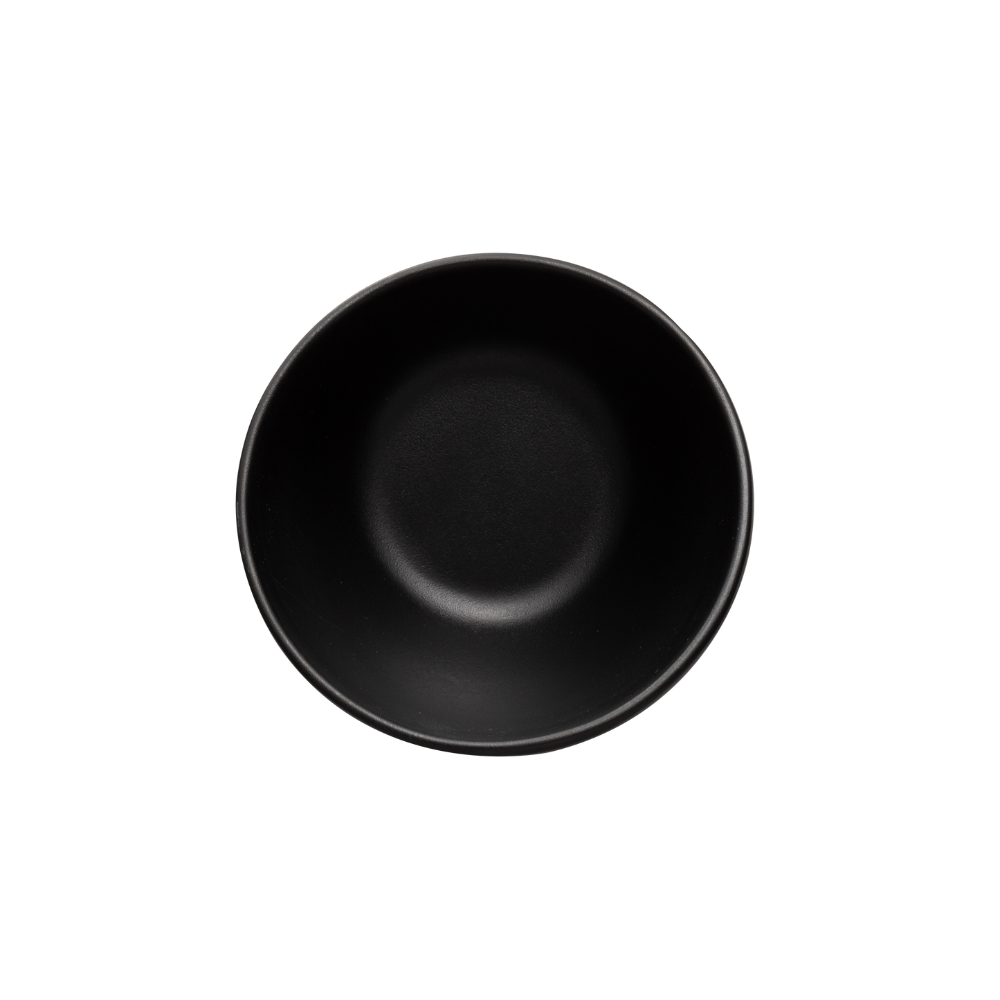 COU COU® melamine Bevel Bowl 13.5x12.5cm Matte Black (SET OF 15)